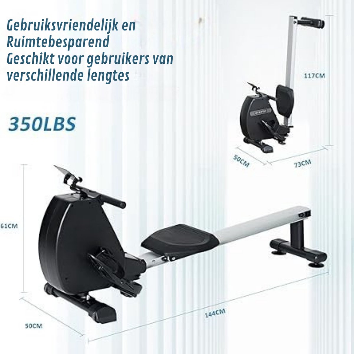 Wat vinden we goed aan de LifeStages Roeiapparaat Zwart