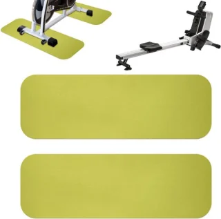 Loopmat fitnessmat 65x180 cm groen