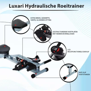 Luxari Hydraulische Roeimachine Hometrainer