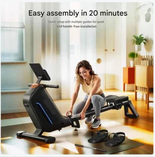Magnetische Roeimachine Met LCD Display En Bluetooth
