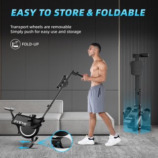 Magnetische Roeitrainer Met LCD Zwart 120KG