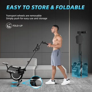 Magnetische Roeitrainer Met LCD Zwart 120KG