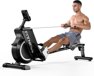 Magnetische Roeitrainer Met LCD Zwart 120KG