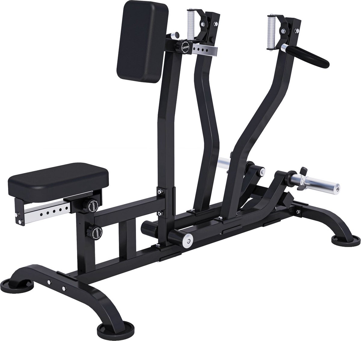 De MAXXUS Roeitrainer verstelbaar krachtstation fitnessbank 200 kg in één oogopslag