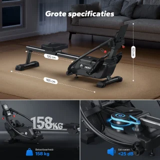 MERACH 2025 Magnetische Roeimachine