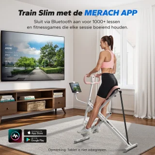 MERACH Buik- en Rugtrainer (Hometrainer)