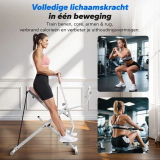 MERACH Buik- en Rugtrainer (Hometrainer)