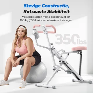 MERACH Buik- en Rugtrainer (Hometrainer)
