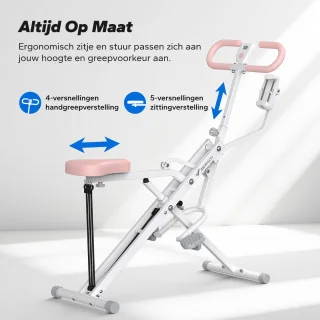MERACH Buik- en Rugtrainer (Hometrainer)