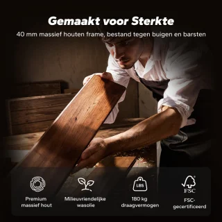 MERACH Houten roeimachine