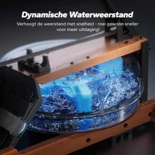 MERACH Houten roeimachine