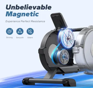 MERACH Magnetische Roeitrainer met 16 Weerstandniveaus