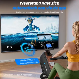 MERACH Roeitrainer - Magnetisch Roeitoestel