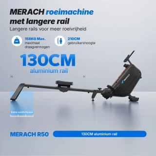 MERACH Roeitrainer - Magnetisch Roeitoestel