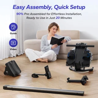 MERACH Water Resistance Roeitrainer Bluetooth