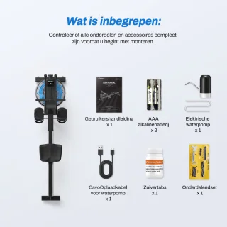MERACH Waterroeimachine