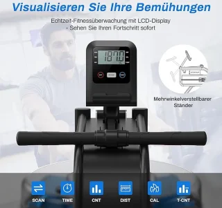 MERACH Waterroeitoestel - Thuisroeimachine