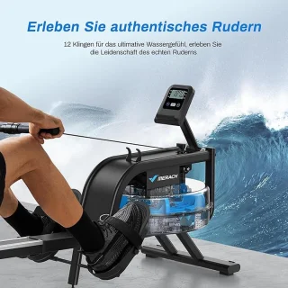 MERACH Waterroeitoestel - Thuisroeimachine