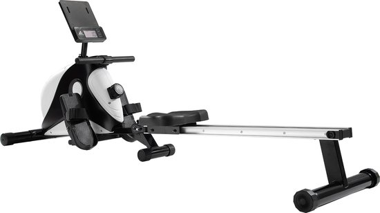 Merax Inklapbare Roeimachine Wit/Zwart