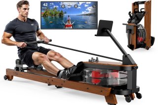 De MettleMatic Houten Roeimachine in één oogopslag