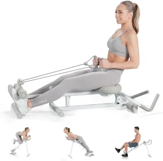 MKSS® Inklapbare Roeitrainer Wit