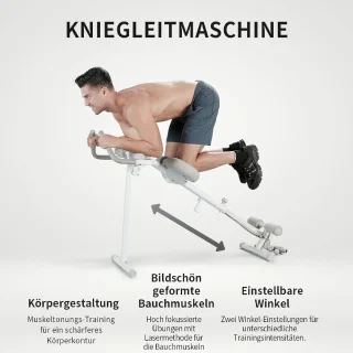 MKSS® Inklapbare Roeitrainer Wit