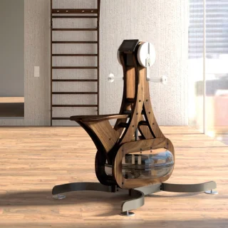 Nohrd WaterGrinder Roeitrainer Walnoot