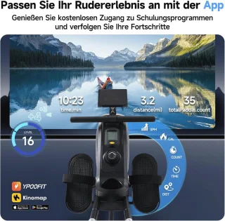 Opvouwbare Roeitrainer