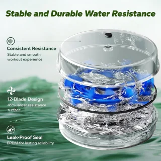 Opvouwbare waterroeimachine