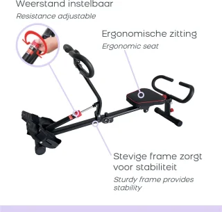 Orange Gym Roeitrainer Inklapbaar