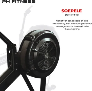 PH Fitness Roeiapparaat Premium Roeimachine