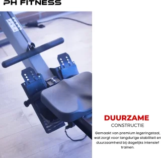 PH Fitness Roeiapparaat Premium Roeimachine