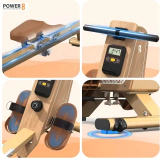 Power-8 OR3 Waterroeimachine Houten Roeitrainer