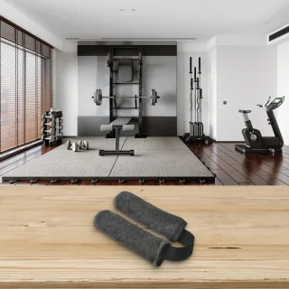 Roeier handvat cover 169 cm zwart