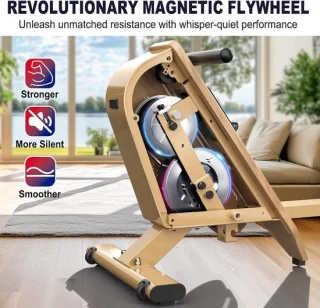Roeimachine compact met bluetooth monitor