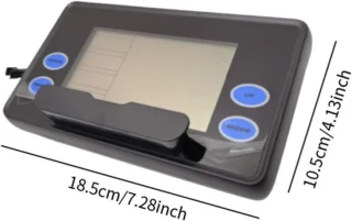 Roeimachine display fitnessmeter 21 x 13 x 7 cm
