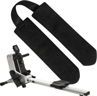 Roeimachine handvatten cover - zwart