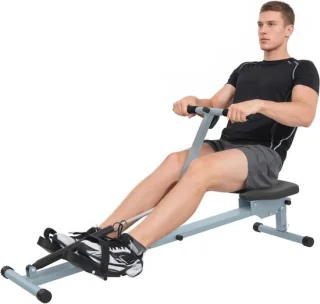 Roeimachine indoor roeier grijs