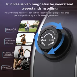 Roeimachine Inklapbaar Fitness Met Bluetooth
