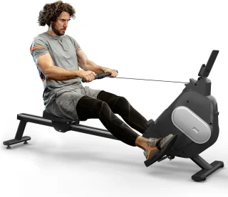 Roeimachine Magnetisch met LCD Console Zwart