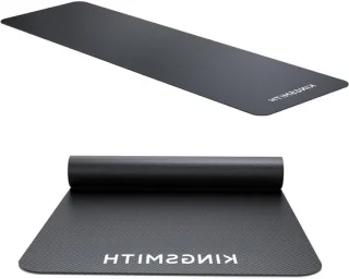 Roeimachine mat 217 x 67 cm zwart