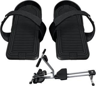 Roeimachine pedalen