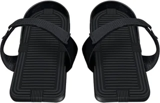 Roeimachine pedalen zwart