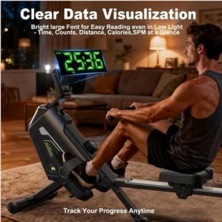 Roeimachine – Roeitrainer – Fitness roeier – Magnetische roeimachine – home trainer
