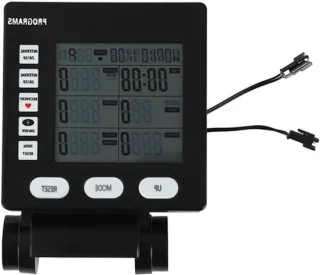 Roeimachine teller en roeisnelheidsmeter monitor