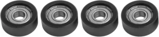 Roeimachine wielen 8x27x11mm zwart
