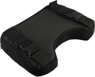 Roeimachine zitkussen 32 x 23 cm - zwart
