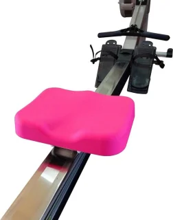 Roeimachine zitting stoelhoes kussen roze