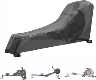Roeimachinehoes zwart 241x61x41-102cm