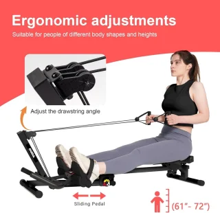 Roeitoestel 3-in-1